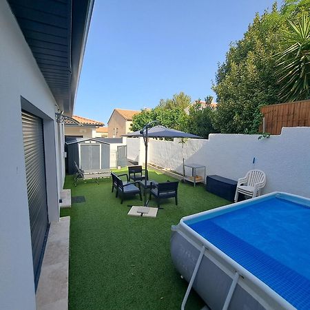 Charmante Maison Avec Piscine Bessan Экстерьер фото